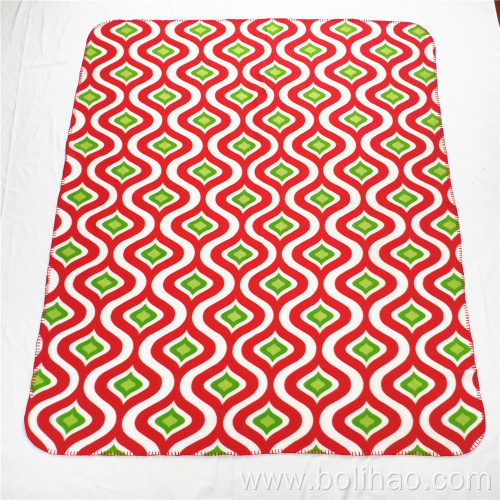 Wholesale Price Double Brush Blanket Fleece Soft Blanket Custom Fleece